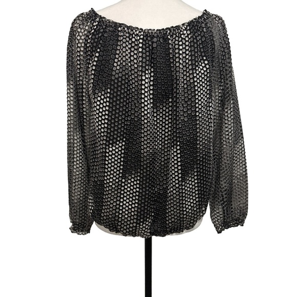 White House Black Market off the shoulder  blouse. Medium - Picture 2 of 6